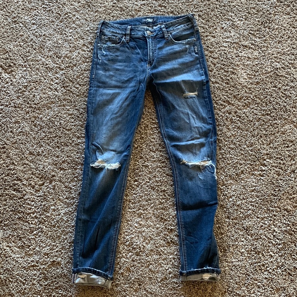 Mazy Skinny SILVER JEANS